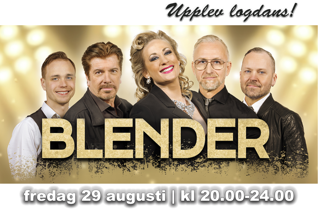 DANS PÅ SKÄLBY LOGE 29 AUGUSTI TILL BLENDER!