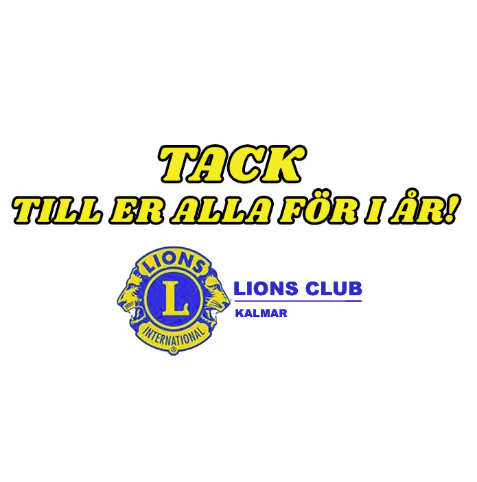 TACK TILL ER ALLA FÖR I ÅR! TACK TILL ER ALLA FÖR I ÅR!